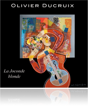 Jaquette de l&rsquo;album &laquo;&nbsp;La Joconde blonde&nbsp;&raquo;